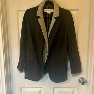 Treasure & Bond Charcoal and Heather 2fer Blazer